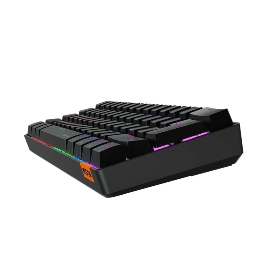 ميشن – لوحة مفاتيح ميكانيكية قيمنج 60% RGB لاسلكي MT-MK005BT – أسود