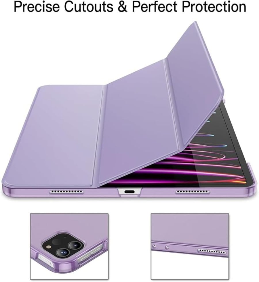 حافظة حماية iPad Pro 12.9 – متعددة الزوايا ومتوافقة مع إصدارات 2018/2020/2021 ️