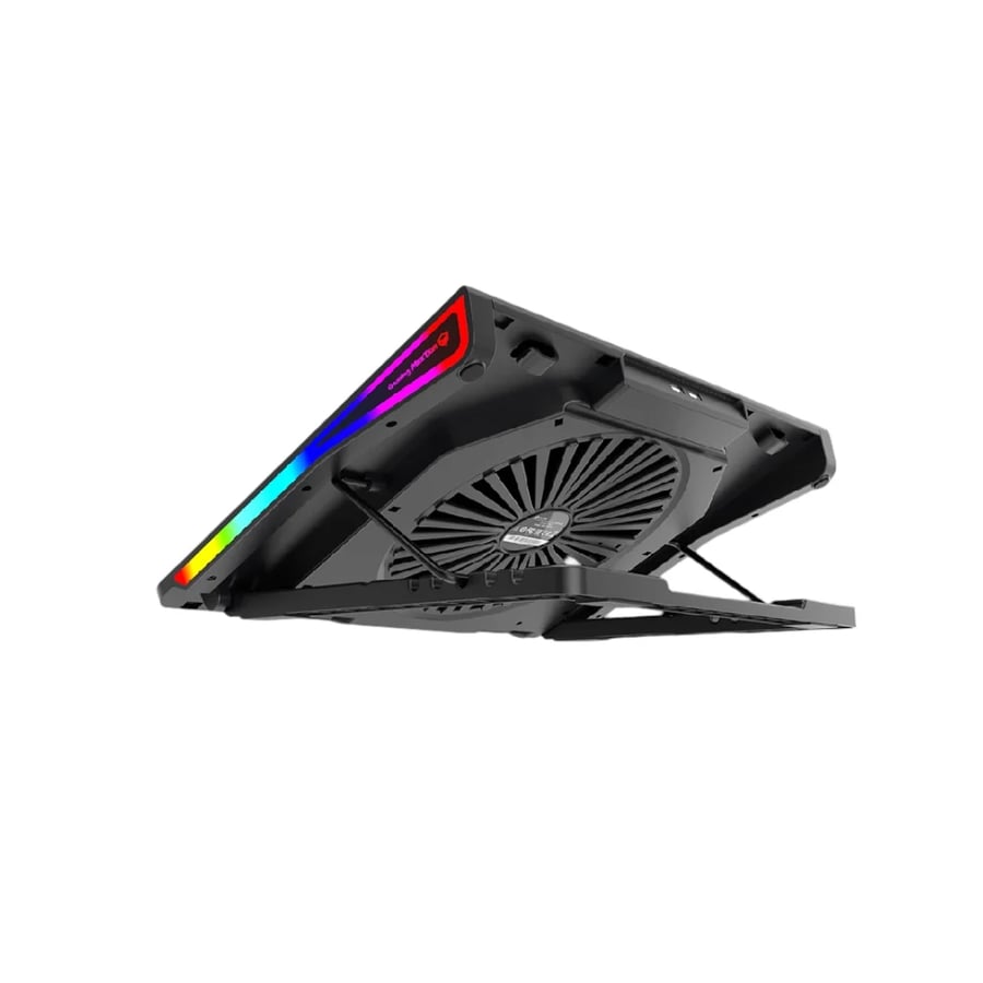 قاعدة تبريد MeeTion CP5050 للابتوب – RGB وقابلية تعديل الارتفاع حتى 19 بوصة ️