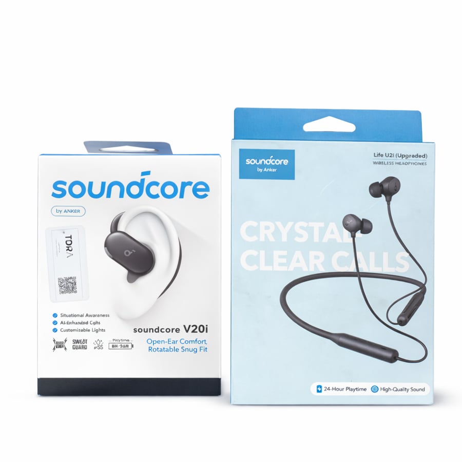 باكج سماعات Soundcore – V20i + Life U2i