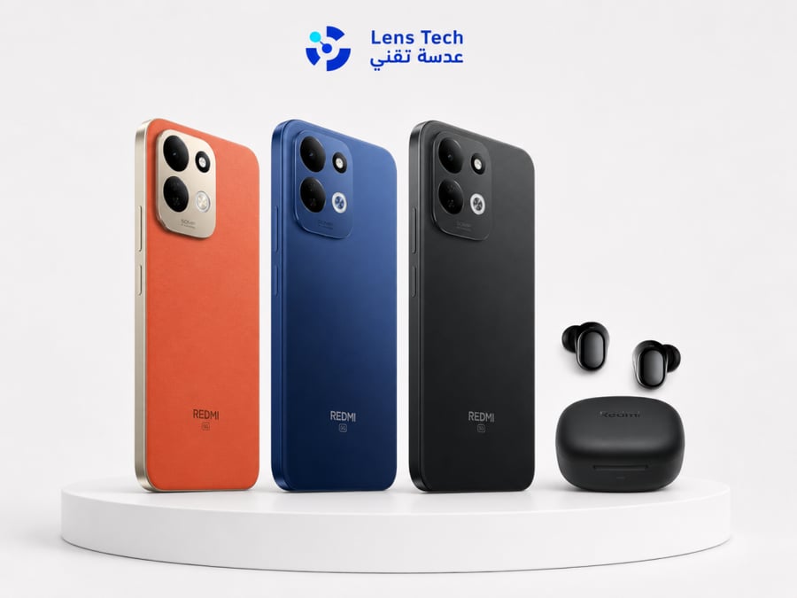 ريدمي 17 5G 128GB + هدية Redmi Buds 6 Play – باقة تقنية مميزة , متعدد الالوان