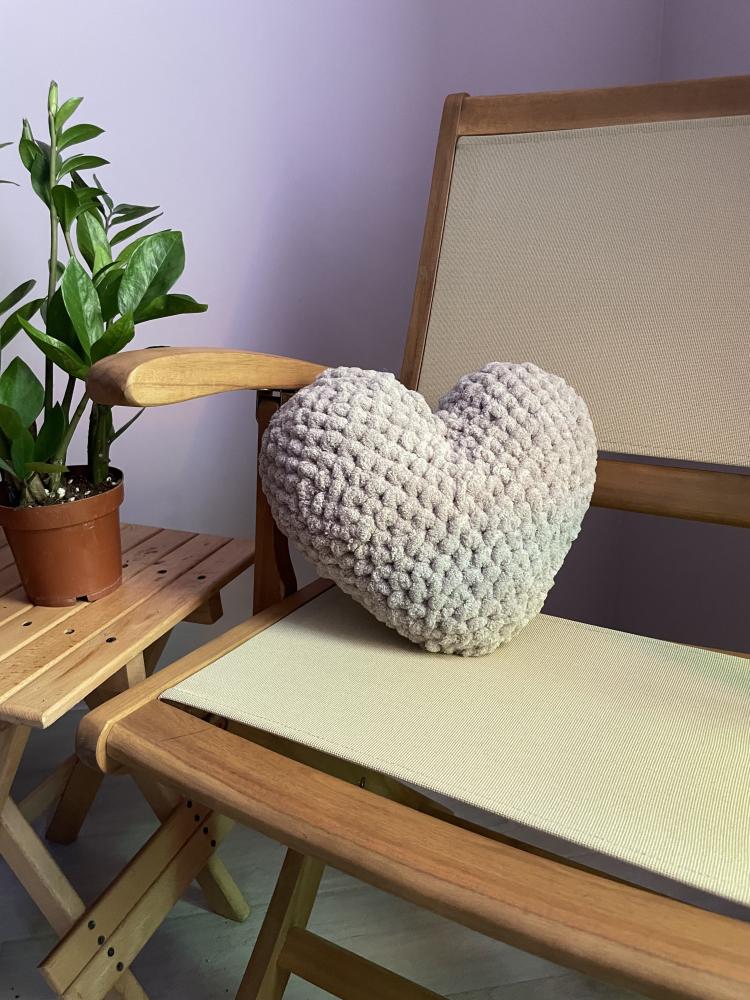 Heart pillow
