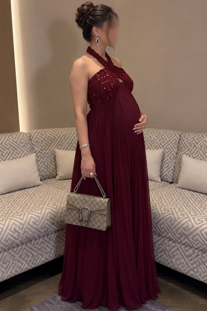 فستان مزاين