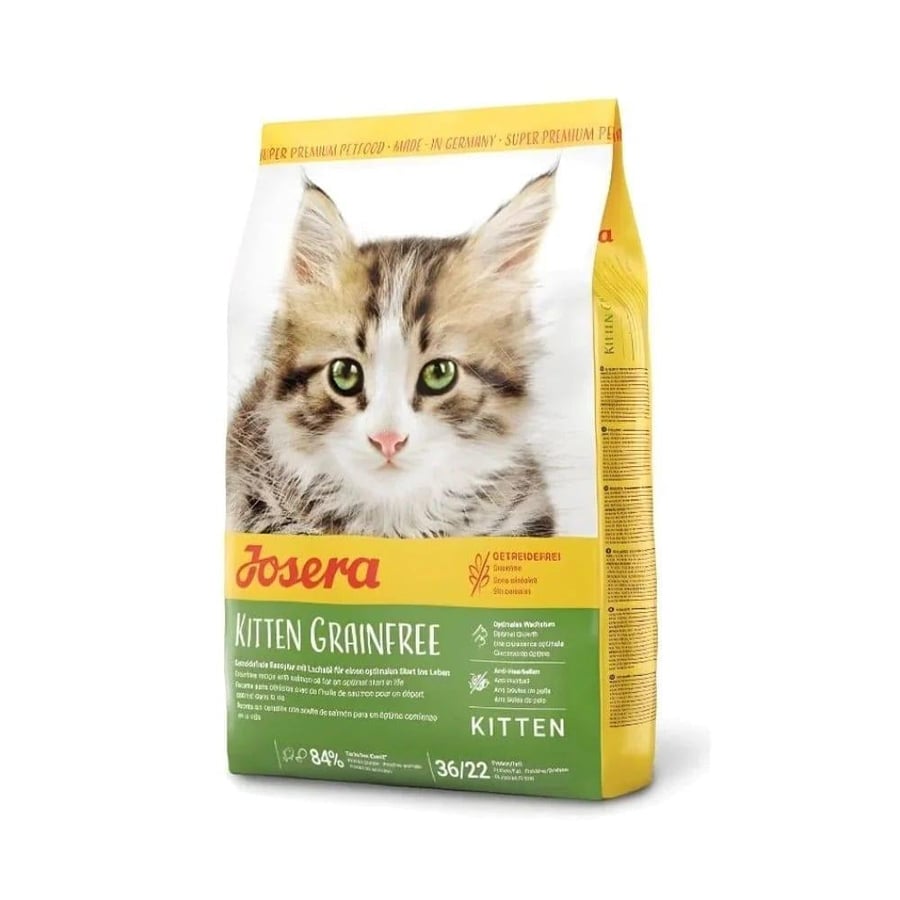 Josera Kitten Dry Food for Kittens, Chicken Flavor, Grain-Free
