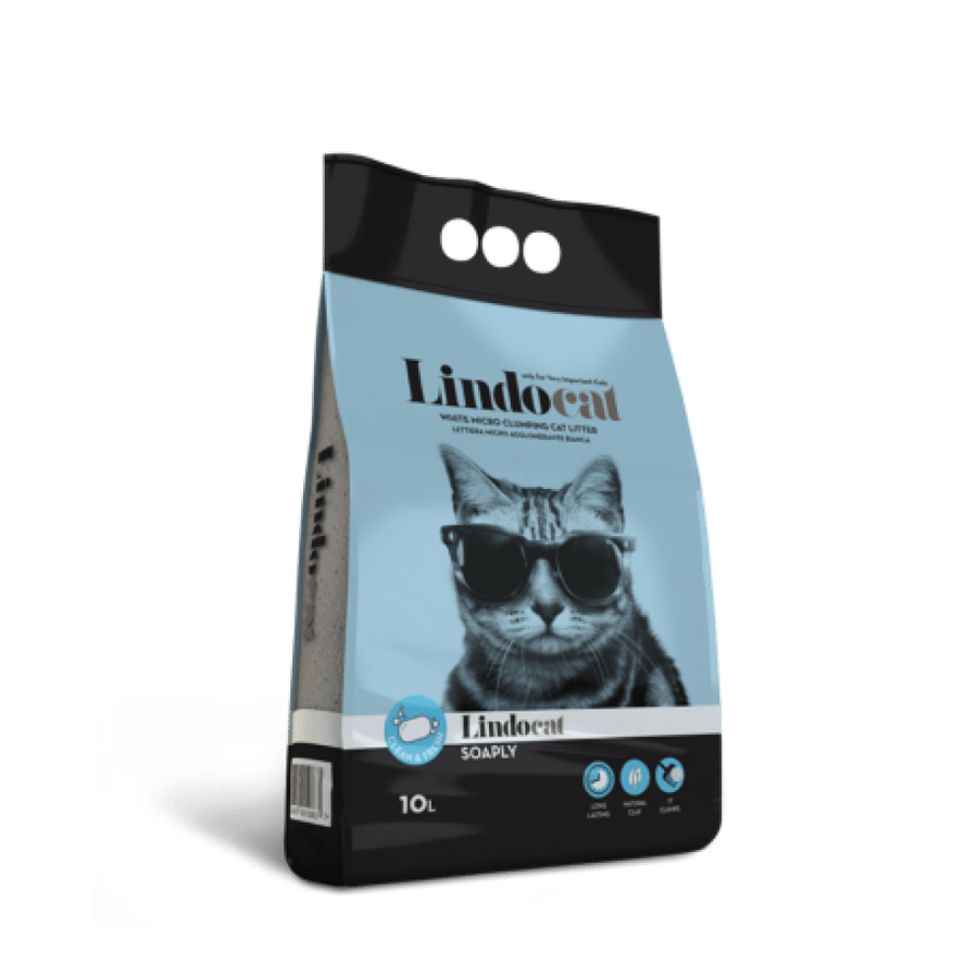 Lindo Cat Soft Cat Litter with Refreshing Soap Scent 10L