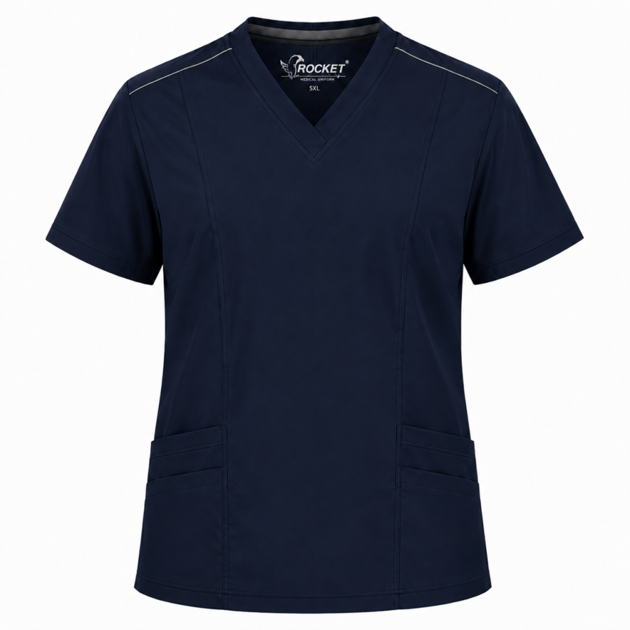 Rocket Classic Scrub Shirt - Multiple Pockets
