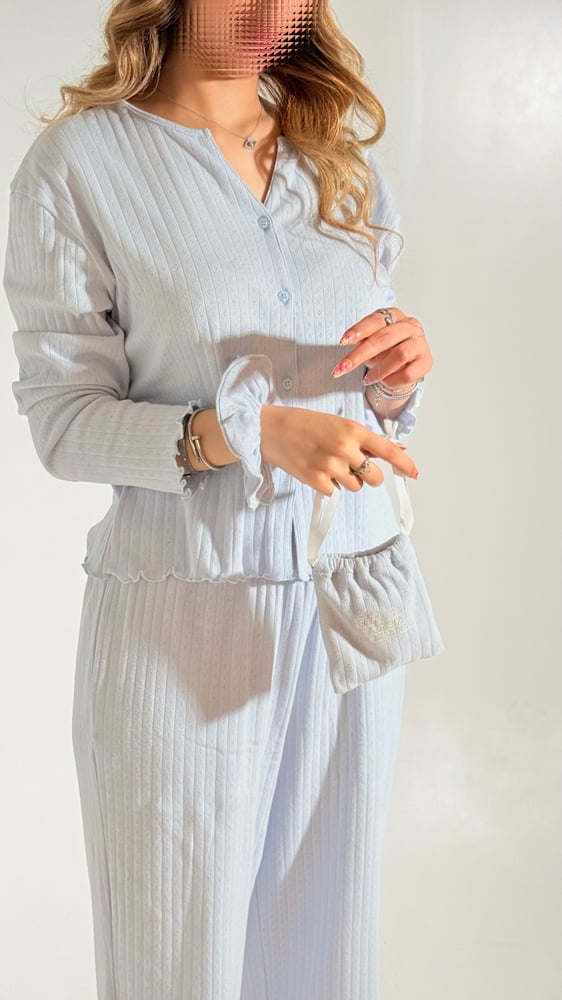 Sky Blue pjs Set