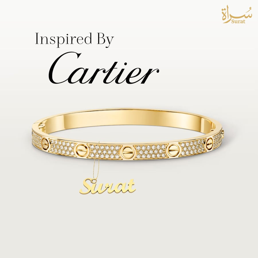 Complete diamond bracelet – slim design