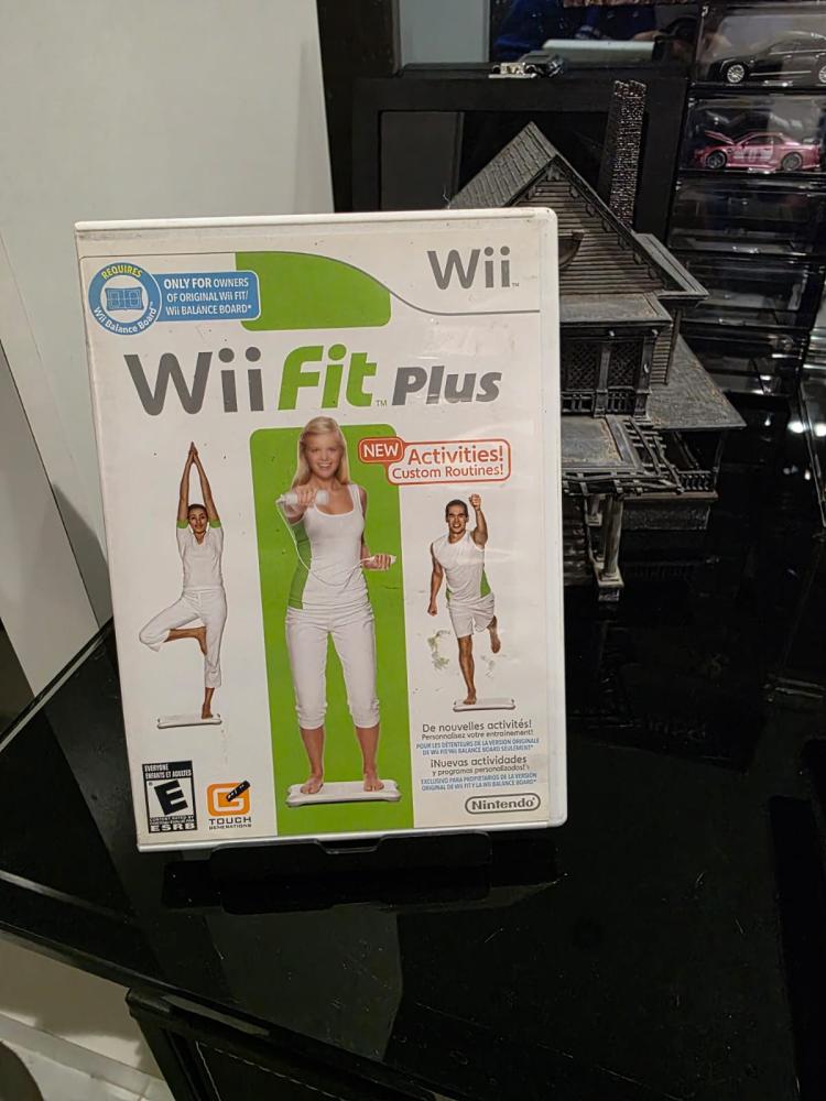 مستخدم لعبة Wii Fit Plus