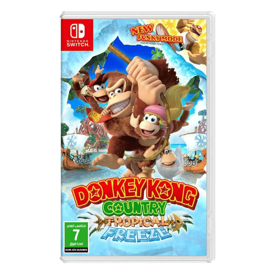 لعبة Donkey Kong Country: Tropical Freeze - Nintendo Switch