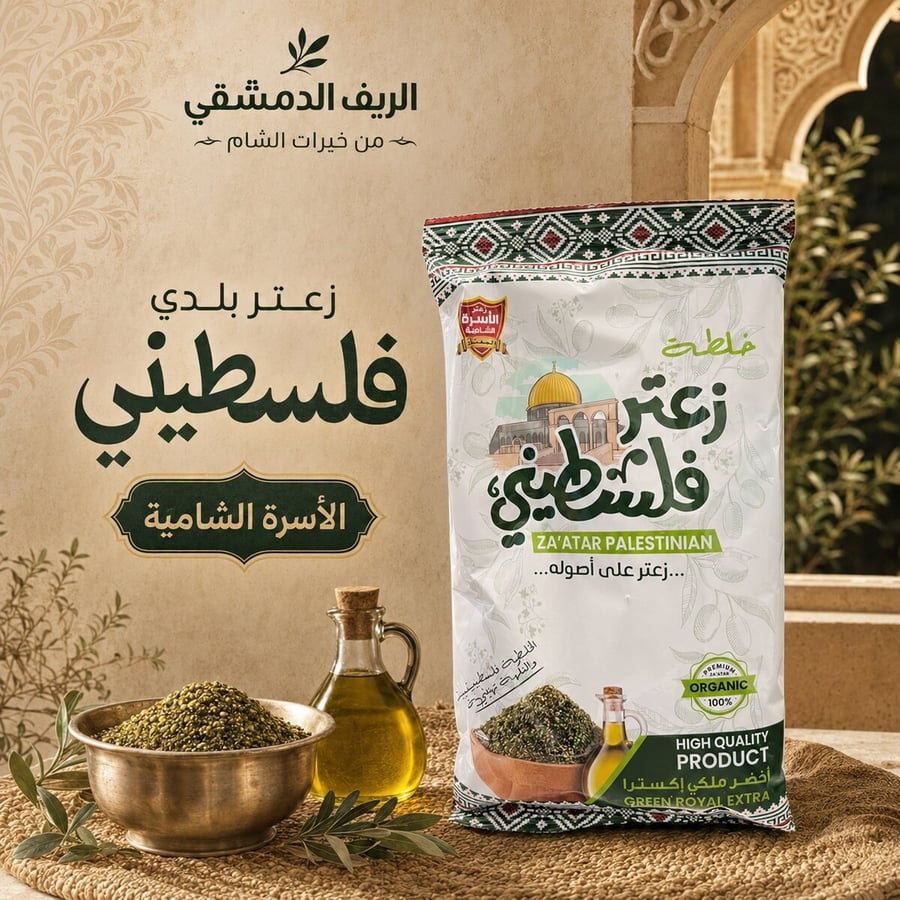 زعتر فلسطيني – الأسرة الشامية 800 غ