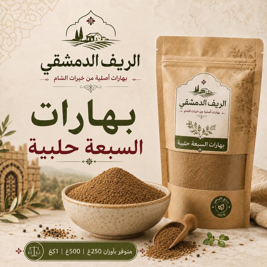بهارات السبعة حلبية