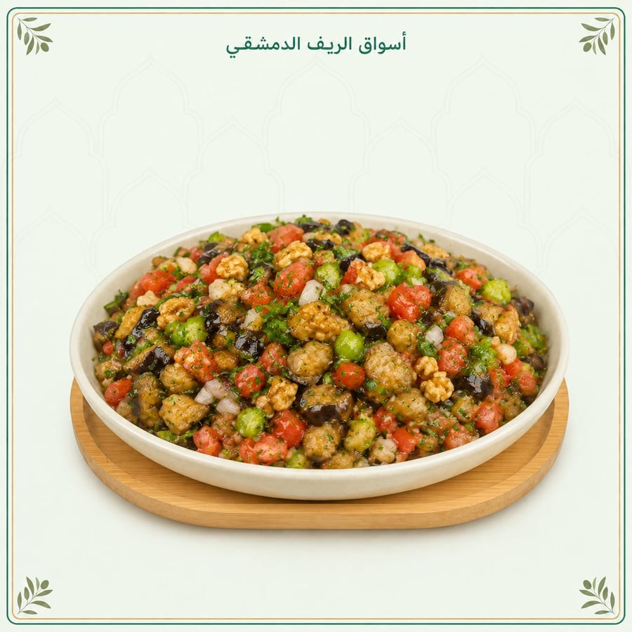 سلطة مكدوس شامية