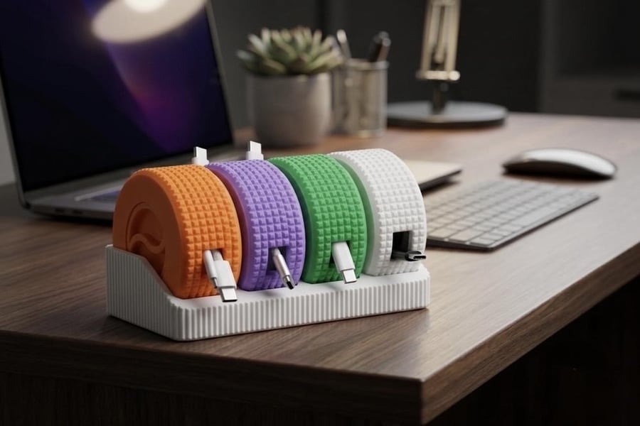 منصة تنظيم الكابلات الذكية | Smart Cable Docking Station