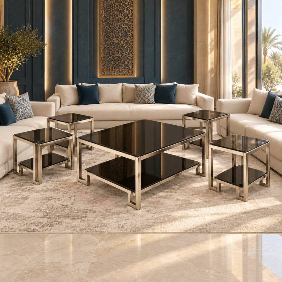 طقم طاولات كنب