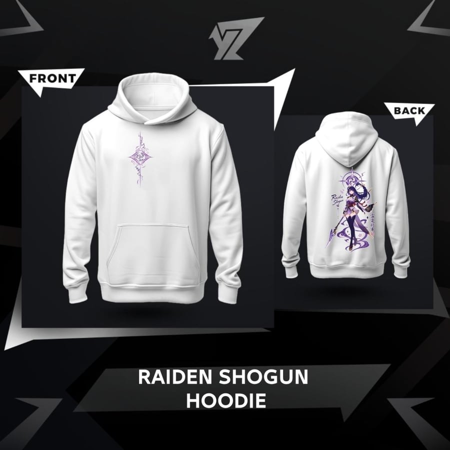هودي رايدن شو قن - Raiden Shogun Hoodie
