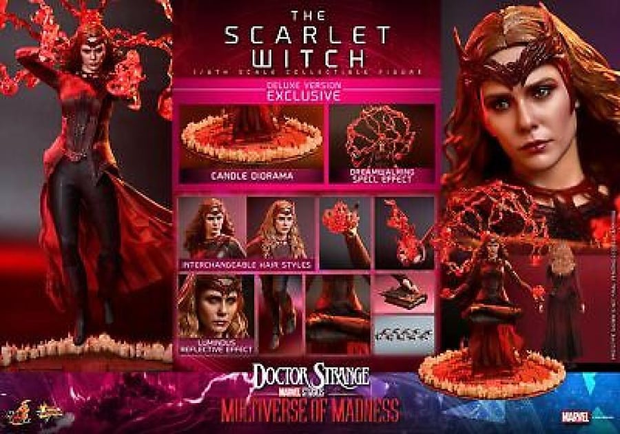 Hot Toys: The Scarlet Witch Doctor Strange Multiverse of Madness Deluxe Edition