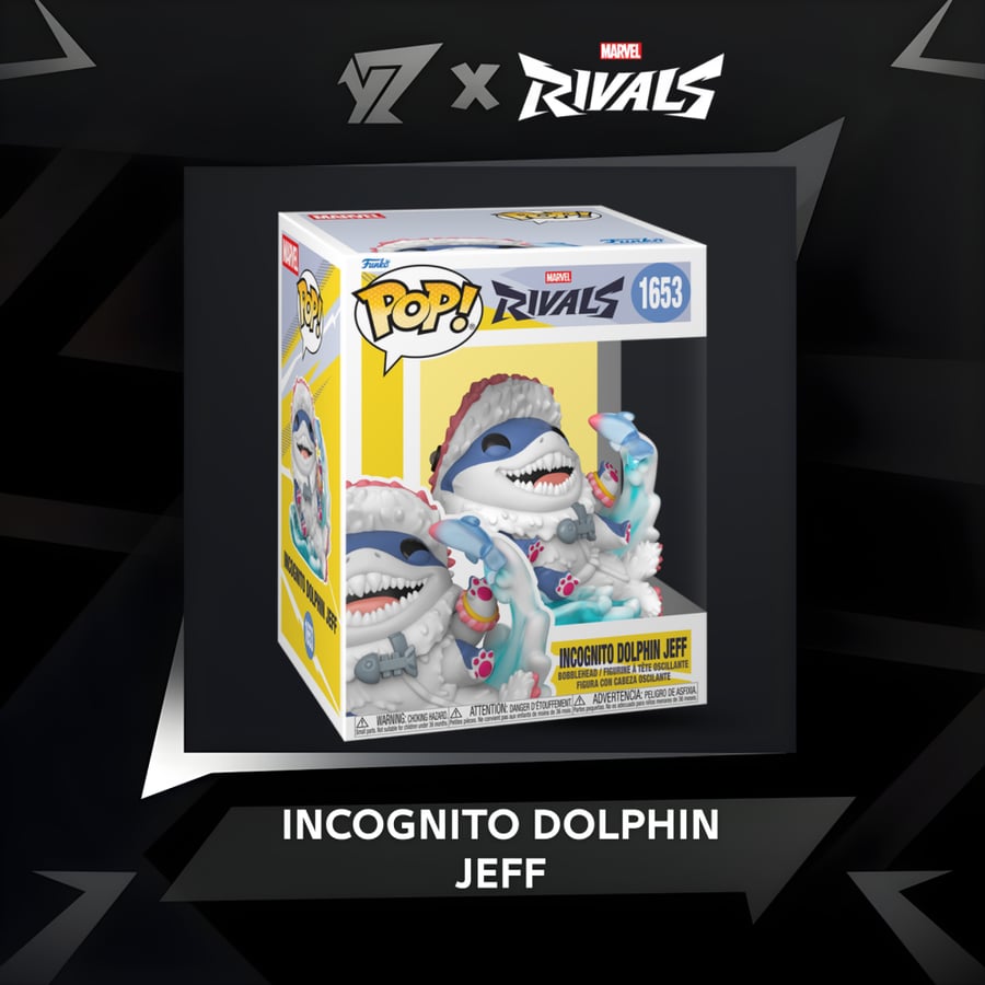 فونكو بوب القرش جيف  - Incognito Dolphin Jeff Funko pop