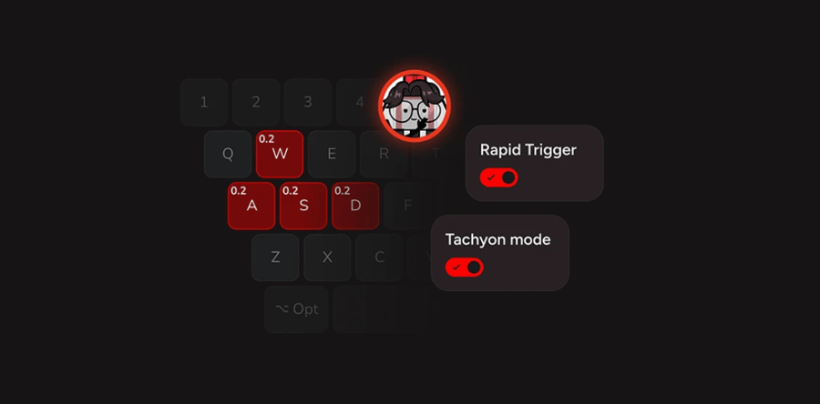 كيبورد ووتنق تينز -  Tenz Wooting 80 HE Keyboard