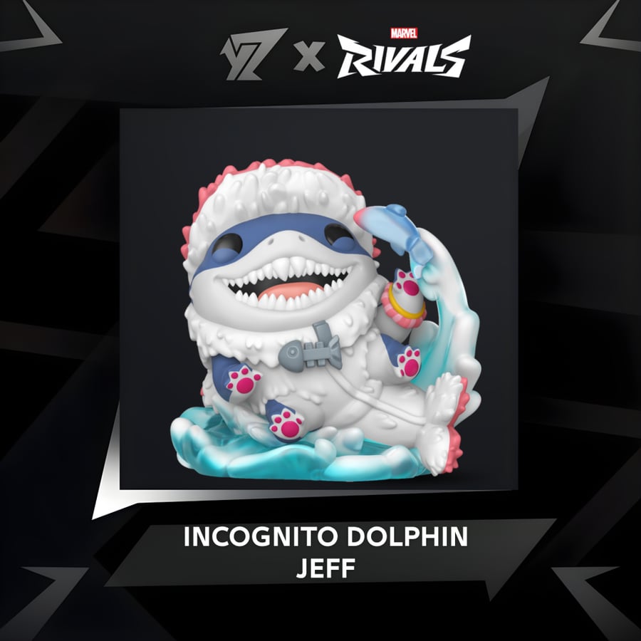 فونكو بوب القرش جيف  - Incognito Dolphin Jeff Funko pop