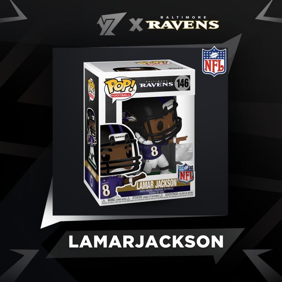 لامار جاكسون فونكو بوب - Lamar Jackson Funko pop