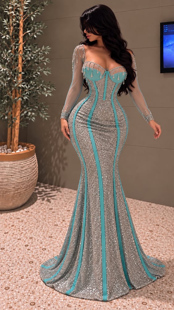 فستان ملفته