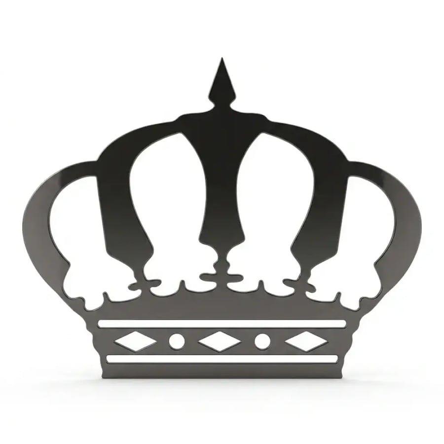 استكر التاج وسط