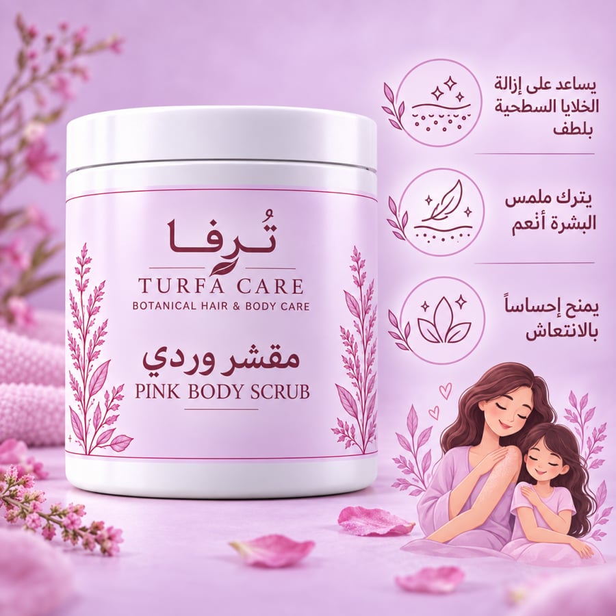 مشقر الورد للجسم