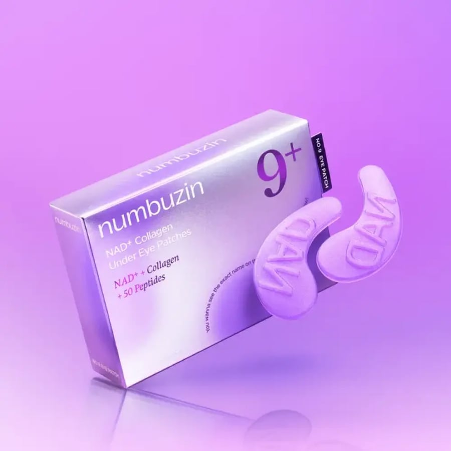 Numbuzin رقعة العين NAD+ والكولاجين رقم 9 (8 جرام × 5 أزواج)