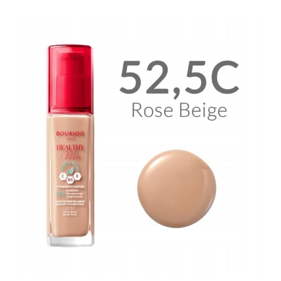 برجوا كريم اساس هيلثي مكس - 52.5c روز بيج