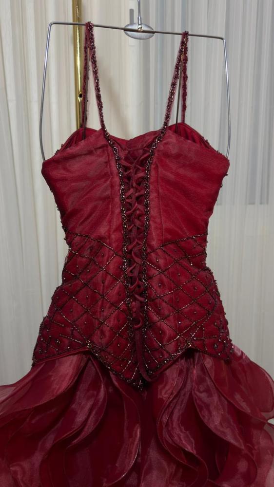 Red Rital dress