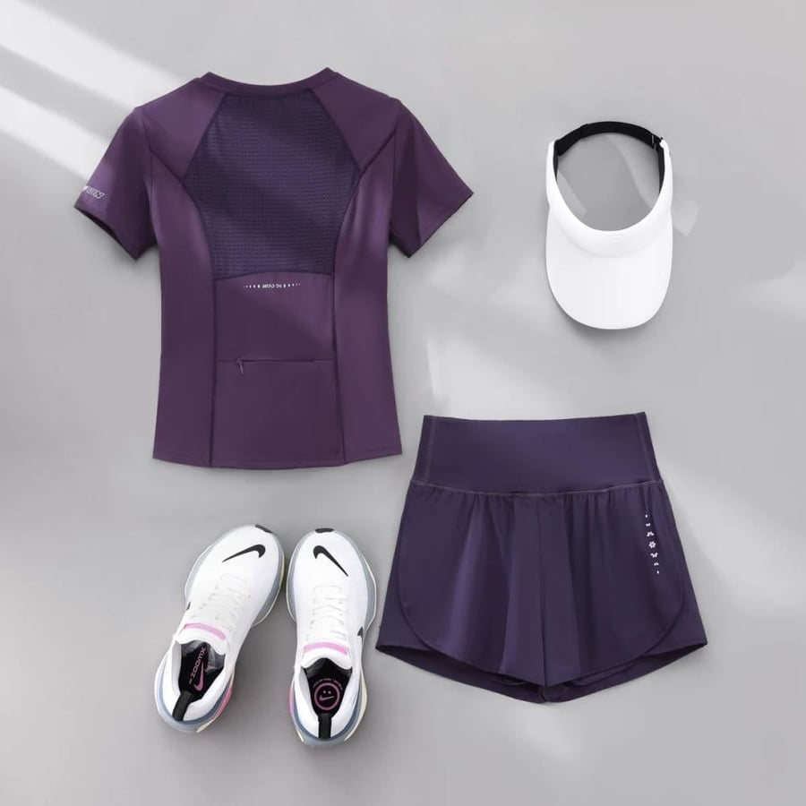 Women's sports set shorts - T-shirt