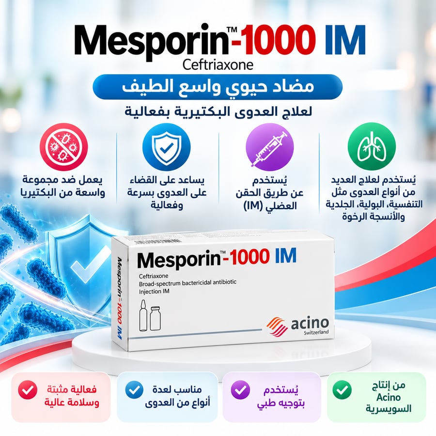 mesporin-1000 mg injection