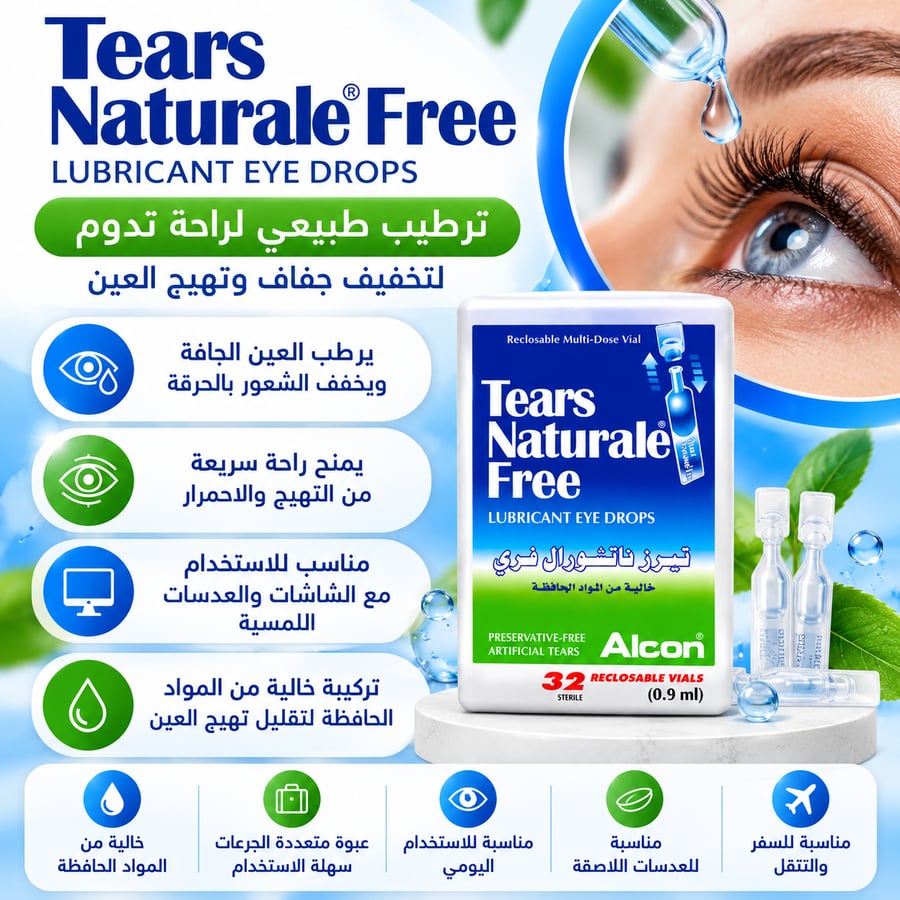 tears naturale free 32 sterile