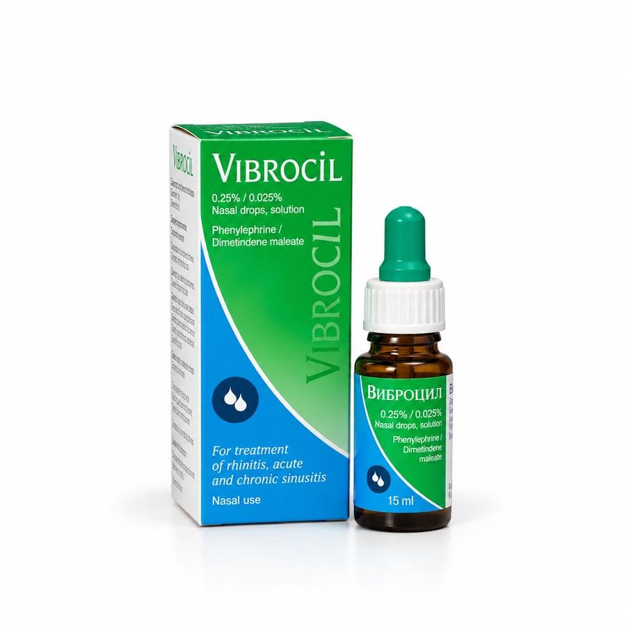 vibrocil nasal drops 15 ml