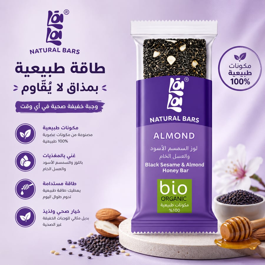 LALA ALMOND BARS 34g