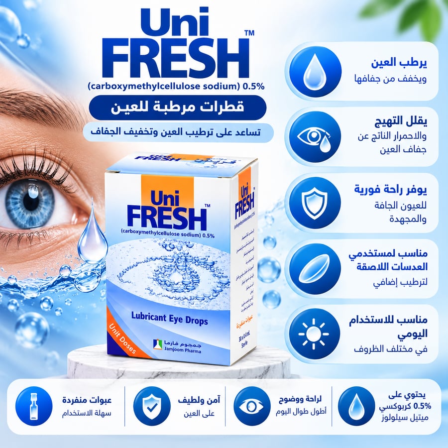 unifresh lubricant eye drop
