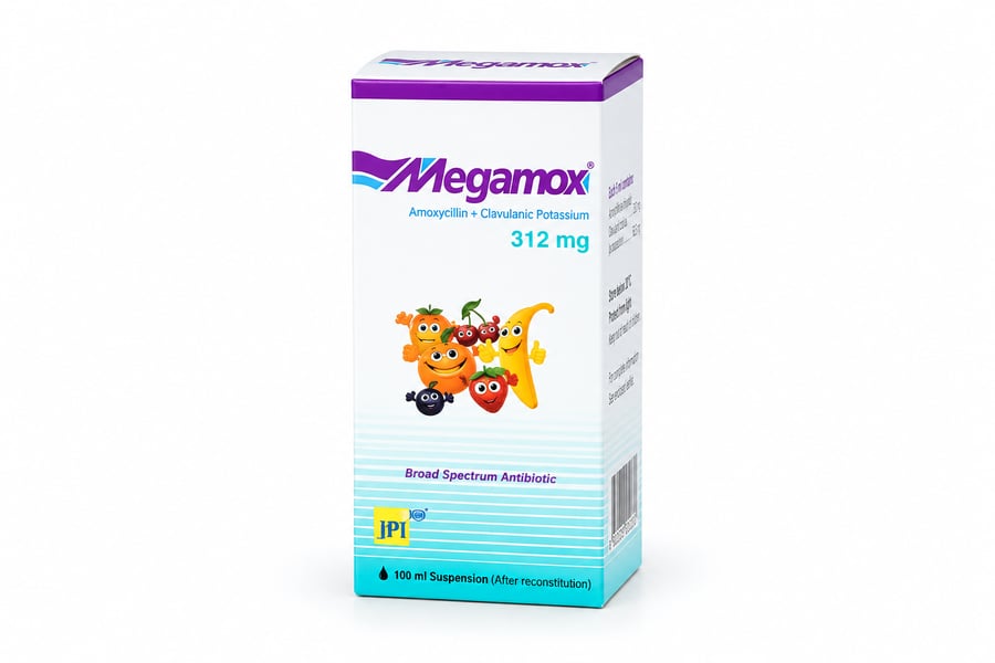 Megamox 312mg 100ml  Susp