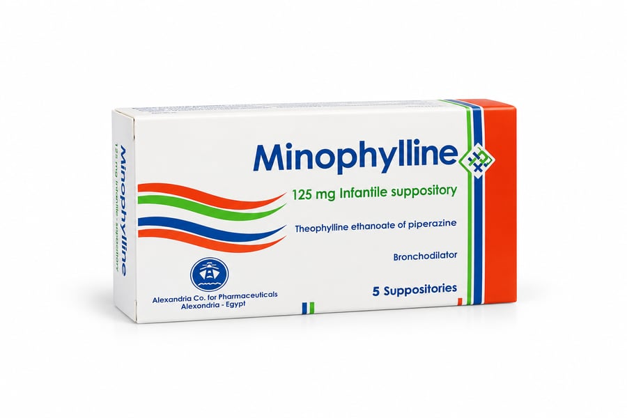 Minophylline 125 mg Inf. Supp.