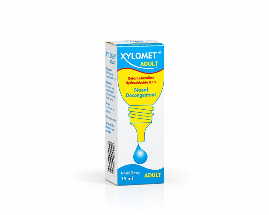 XYLOMET ADULT 0.1% DROPS
