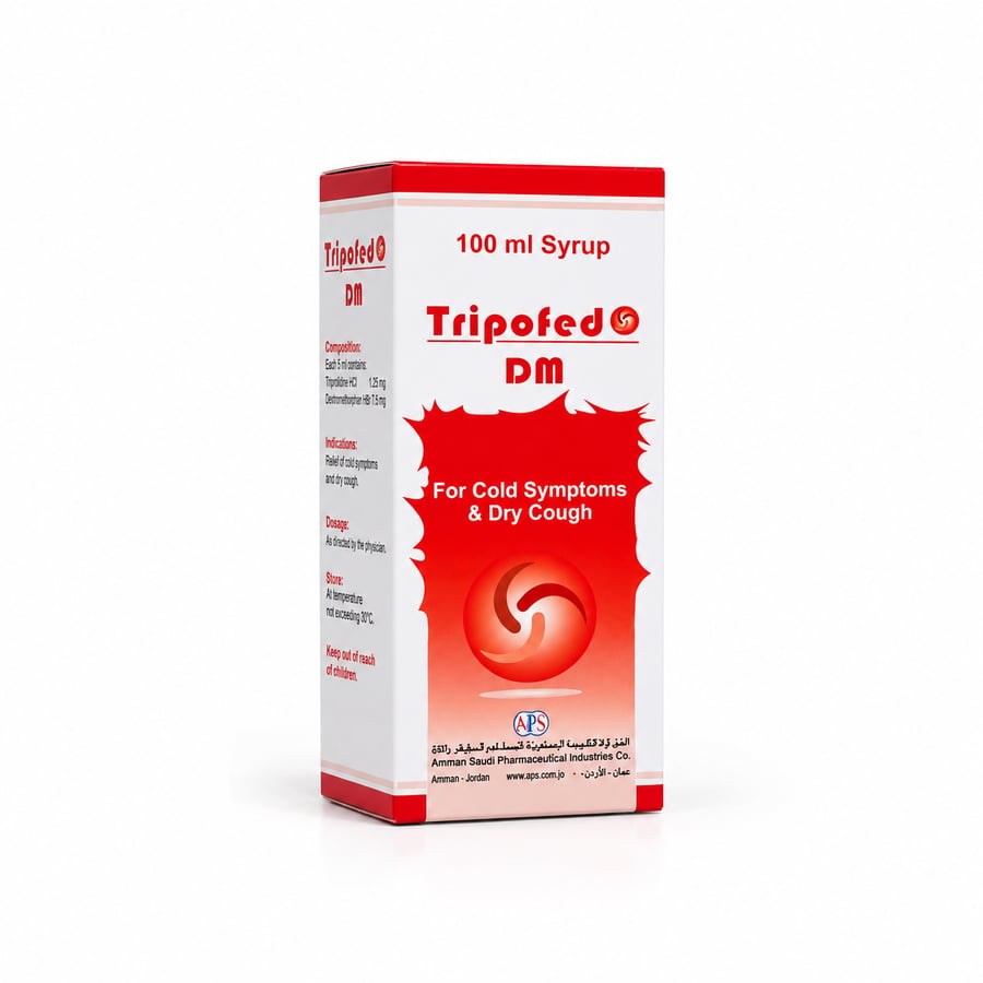 TRIPOFED DM 100 ML SYRUP