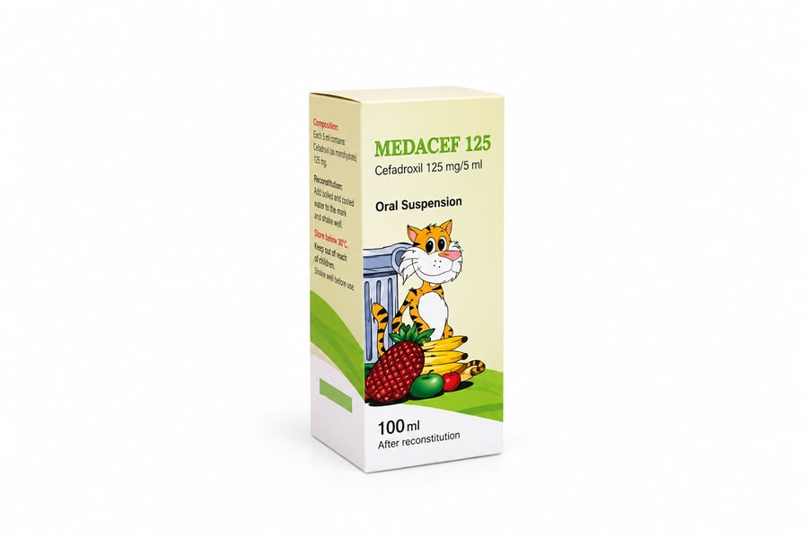 MEDACEF 125 MG ANTIBIOTIC