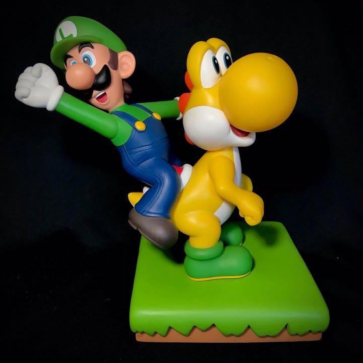 Figure Mario Bros Wii Japan 25cm Or Luigi Yoshi Max Figure