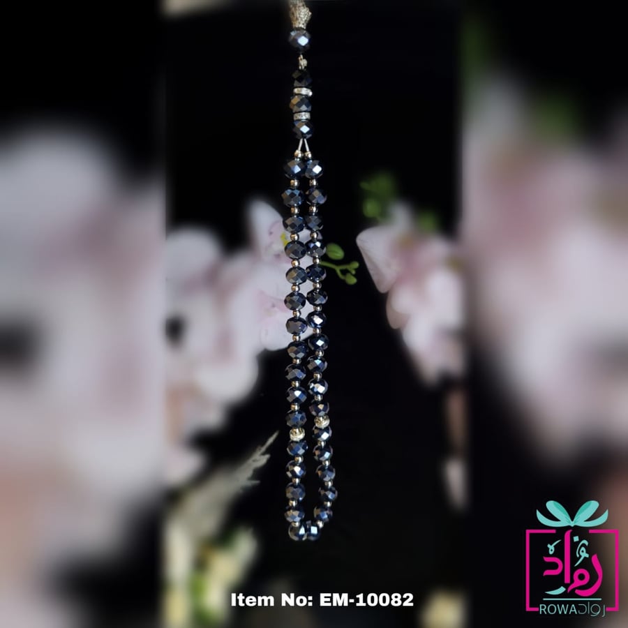 سبحة كريستال يدوية 12 سبحة