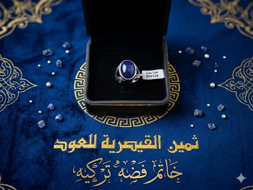 خاتم فضة تركية