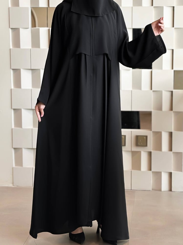 عباية عملية + طرحه ونقاب مجانا