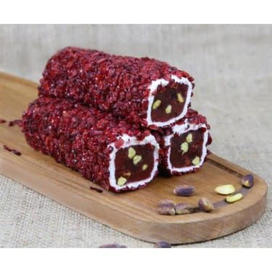 Turkish throat with pomegranate