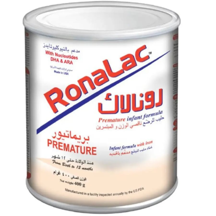 رونالاك بريماتيور (للرضع ناقصي الوزن والمبتسرين) 400جرام