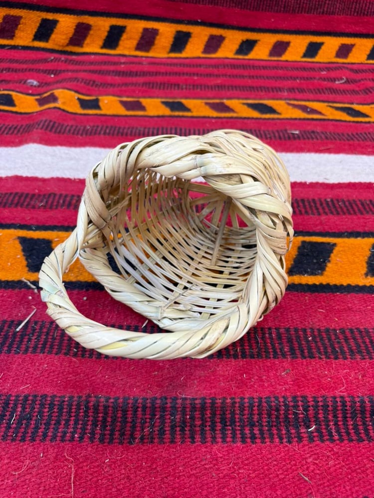 سله خوص كلاسك صغير