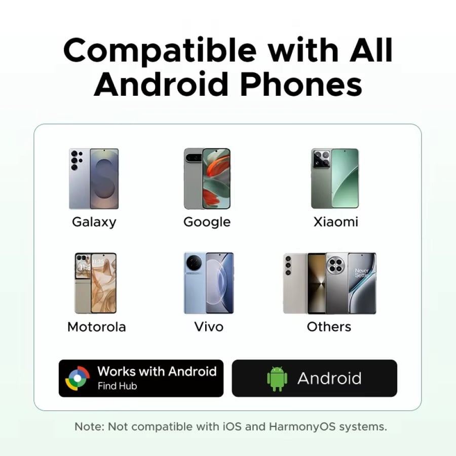 Smart tracking device from UGREEN for Google Android devices